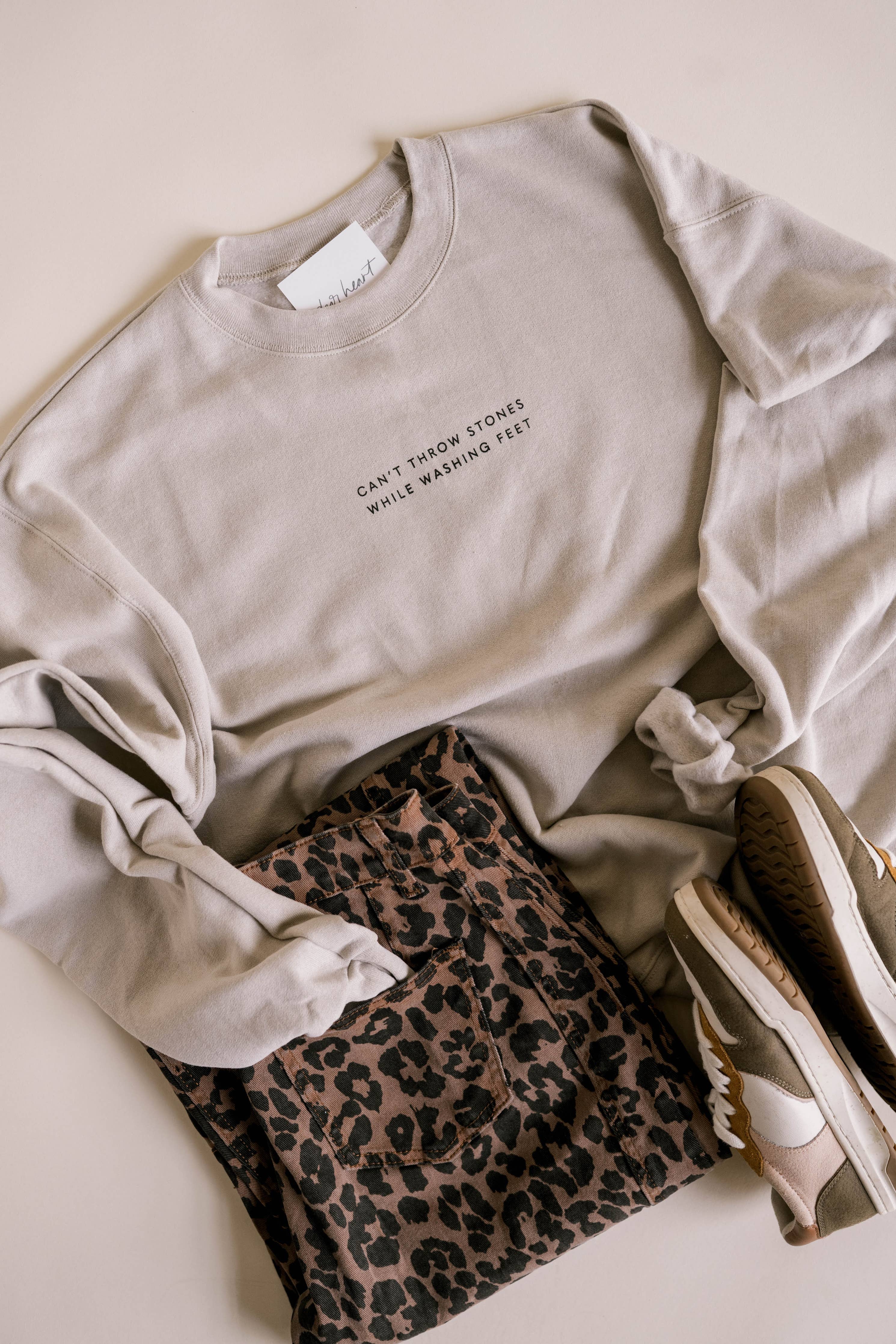 Can't Throw Stones Pullover | Christian Pullover