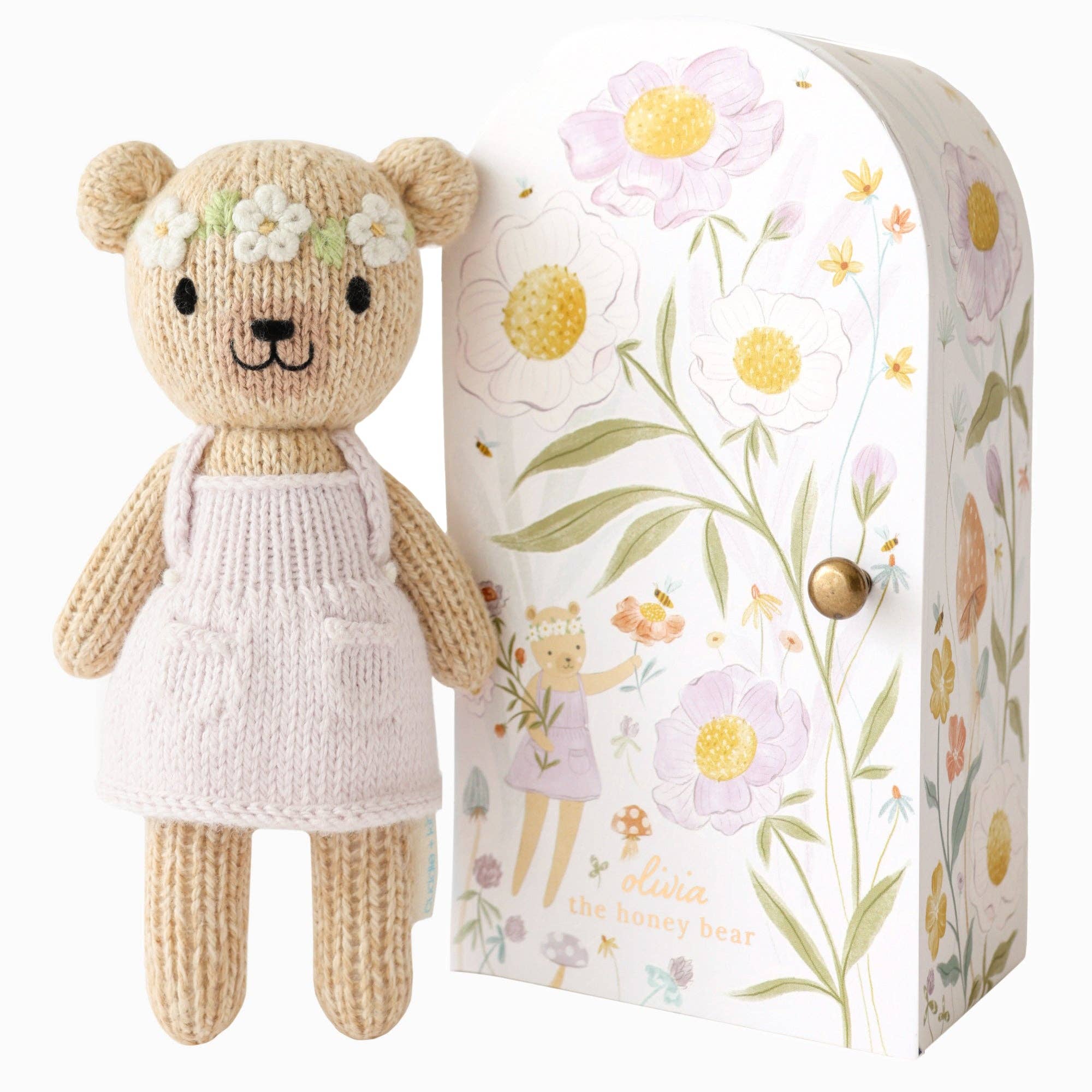 Tiny Olivia the Honey Bear | cuddle + kind