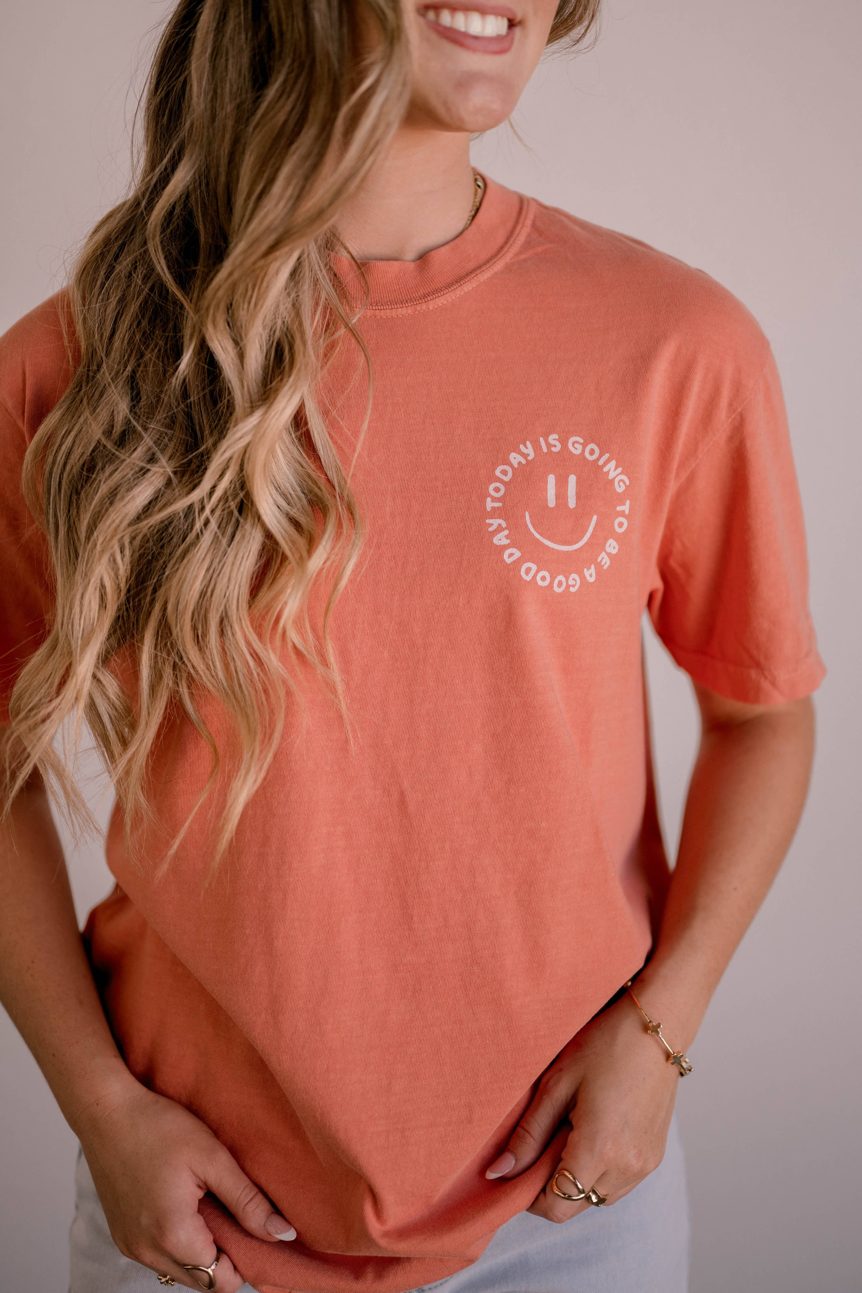 Good Day Tee - Terracotta