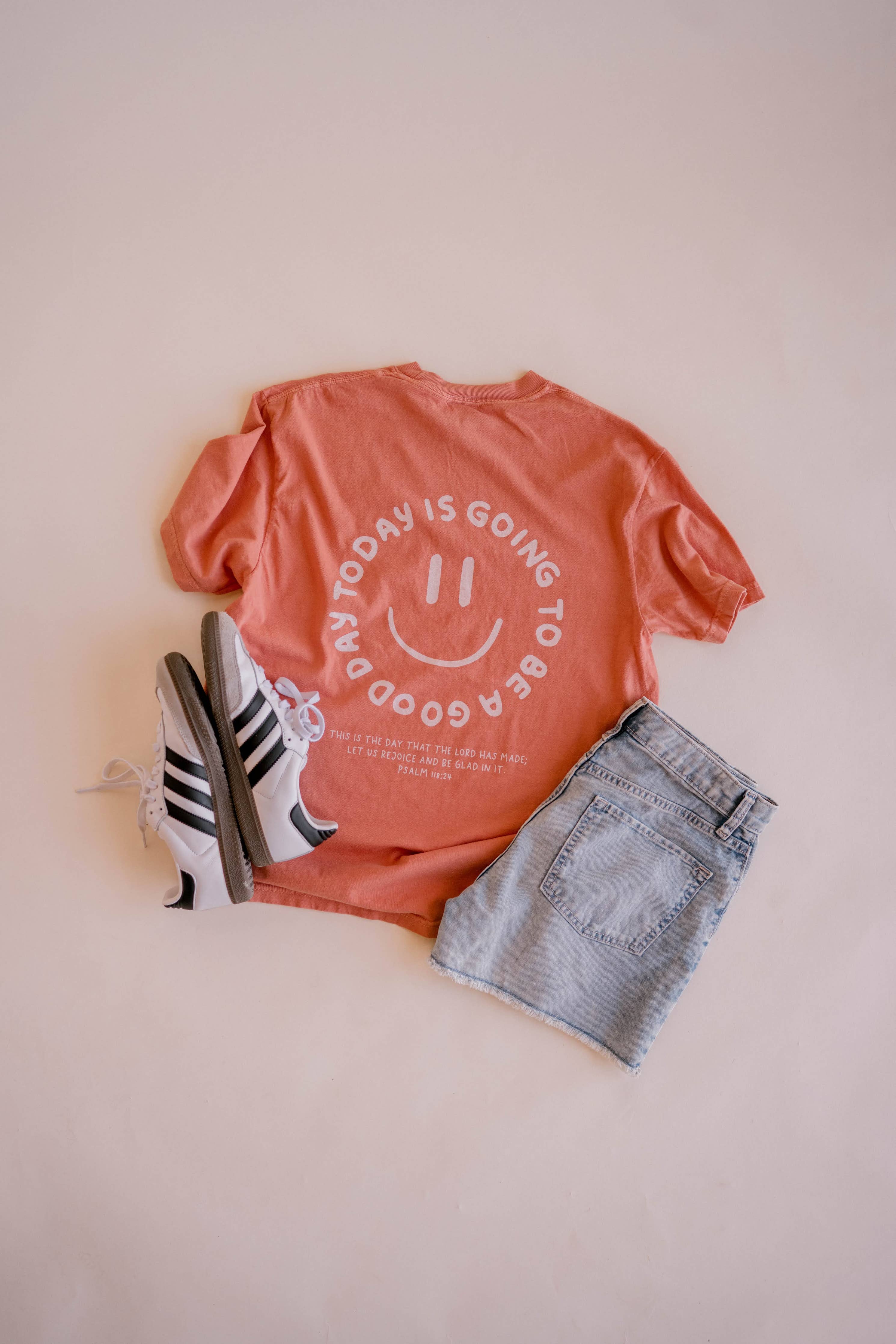 Good Day Tee - Terracotta
