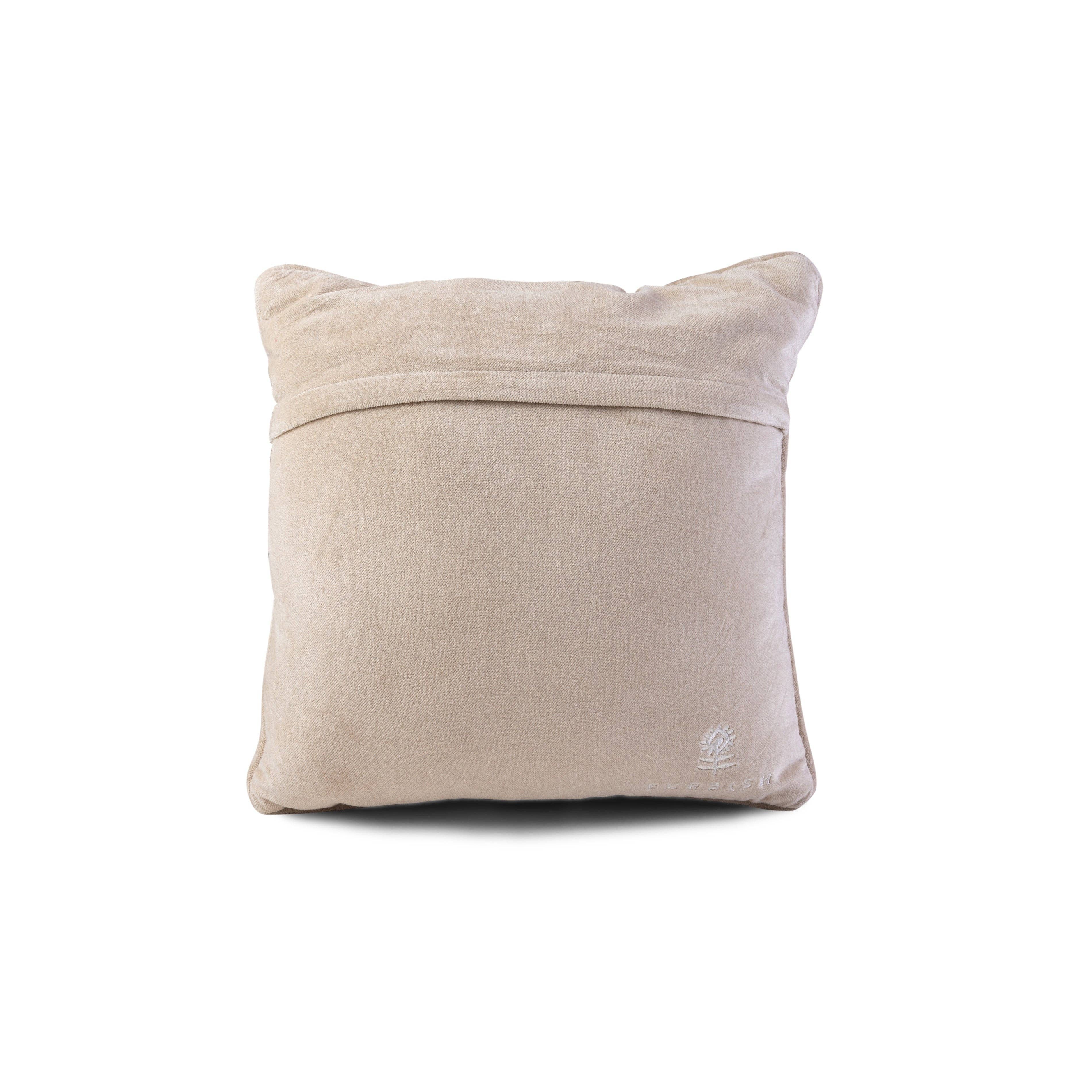 Leave by Nine Needlepoint Pillow | FURBISH