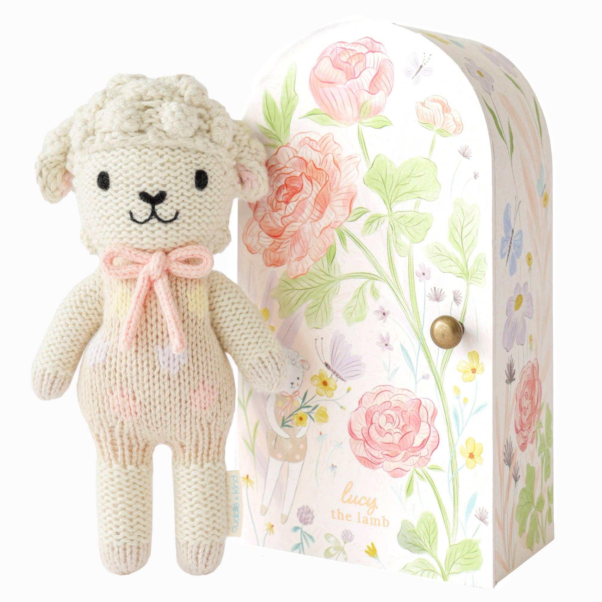 Tiny Lucy the Lamb (pastel) | cuddle + kind
