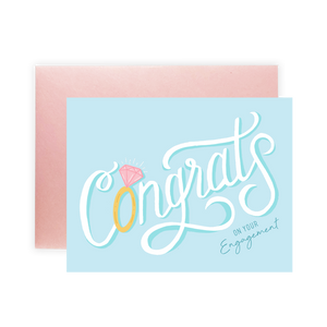 Congratulations on Your Engagement Greeting Card