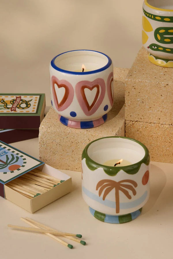 "Hearts" Ceramic Candle | PADDYWAX