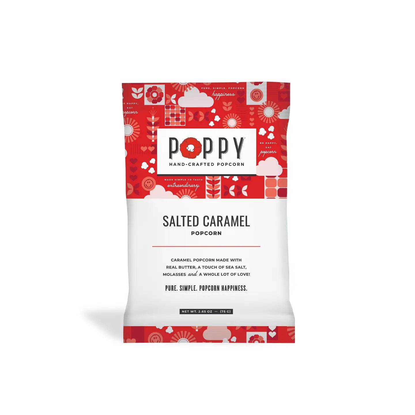 Salted Caramel Popcorn Snack Bag