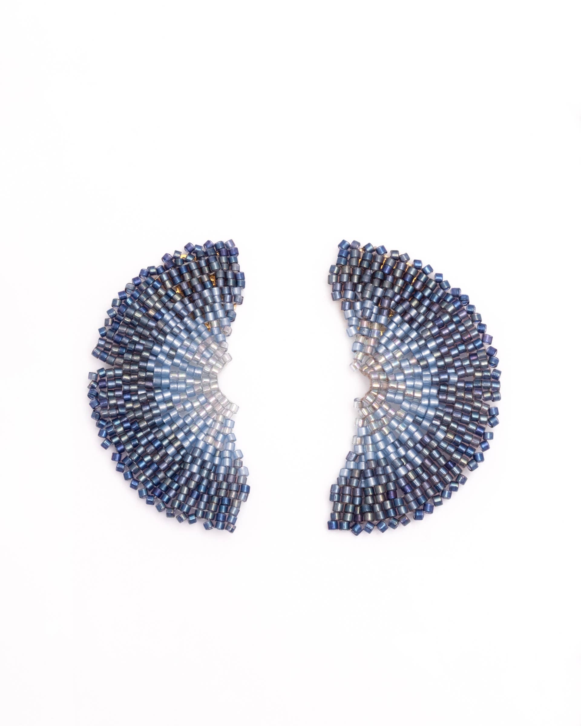 Ginkgo Leaf Stud Earrings