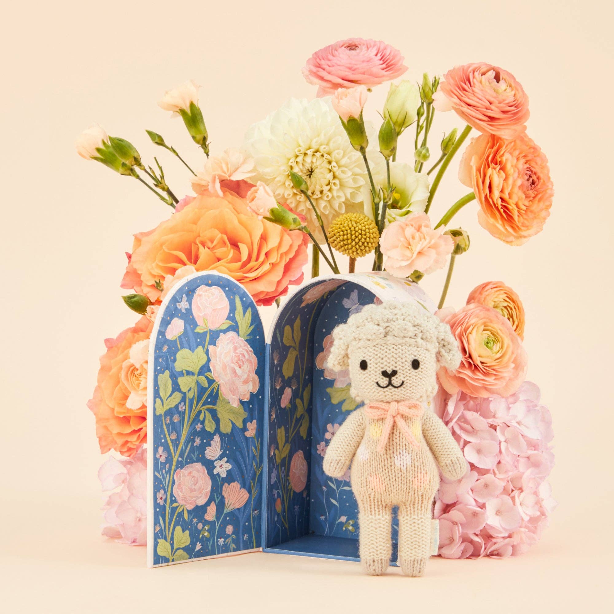 Tiny Lucy the Lamb (pastel) | cuddle + kind