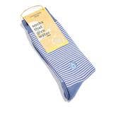 Give Water Socks - blue/white stripes