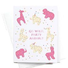 Go Wild Party Animal Greeting Card