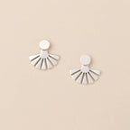 Sunburst Ear Jacket - Sterling Silver