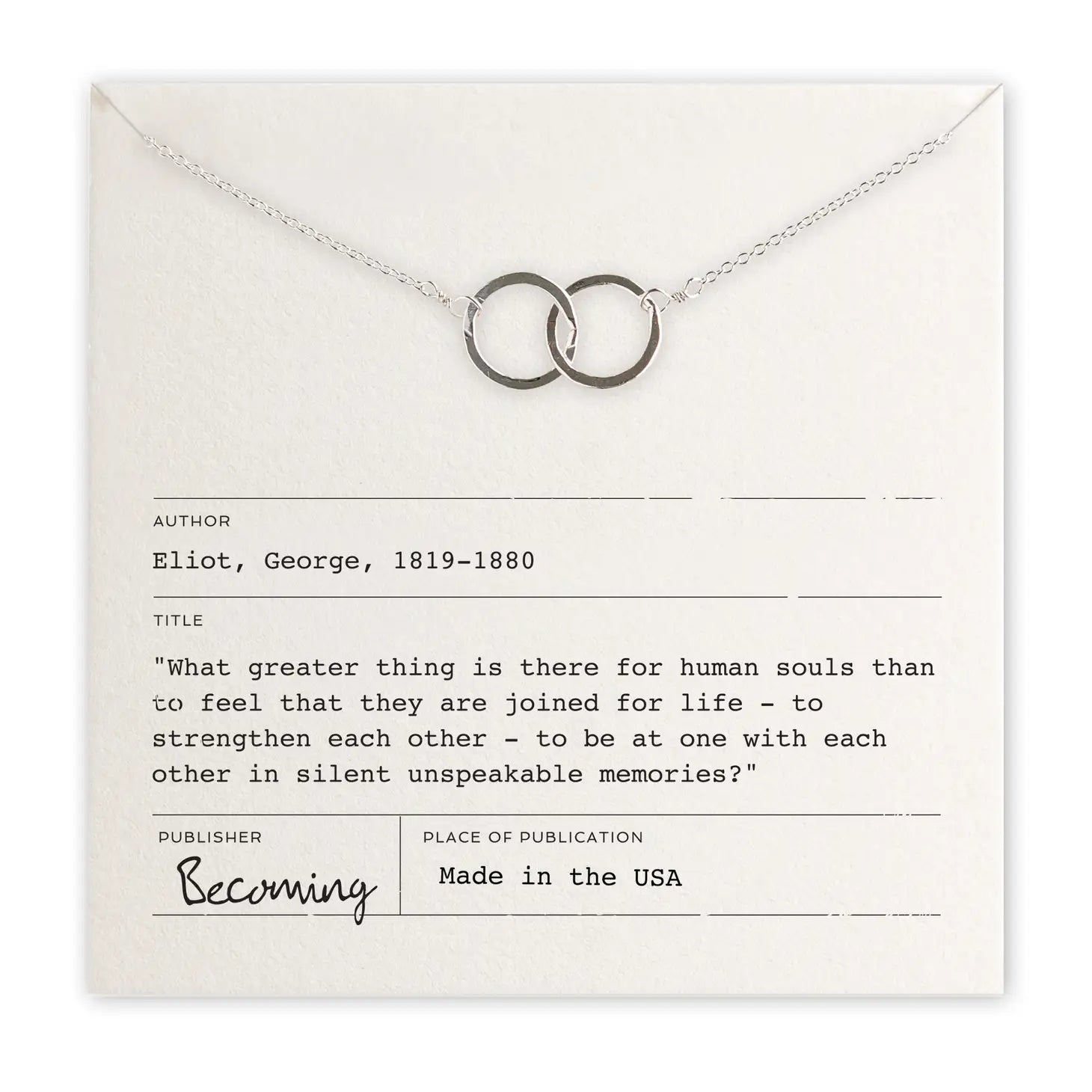 Joined for Life Necklace