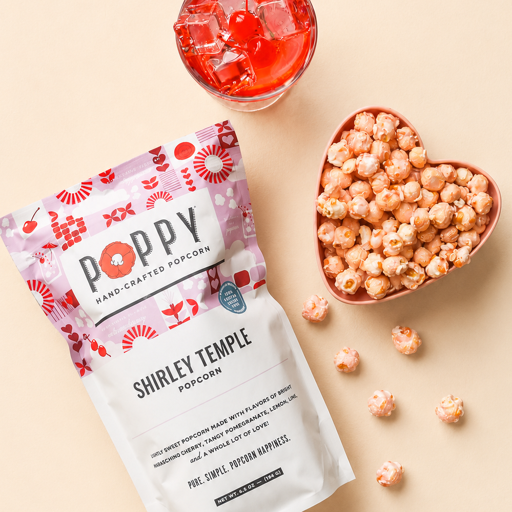 Shirley Temple Popcorn