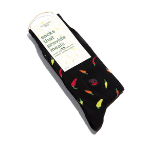 Provide Meals Socks (Black Peppers)