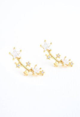Constellation Crawler Earrings