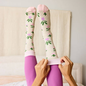 Socks that Support Mental Health (Happy Houseplants)