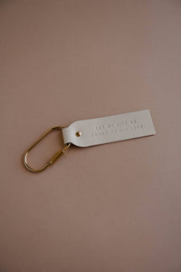 Proof of His Love Blonde Key Fob