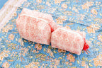 Coral Medallion Cosmetic Pouch