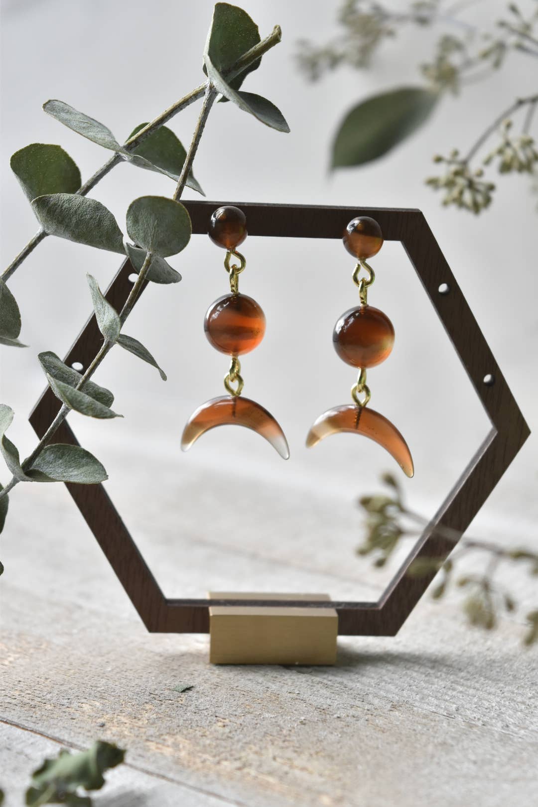 Lunar Dangle Drop Earring | Solstice