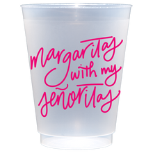 Margaritas with my Señoritas | Frosted Acrylic 16oz Set of 8