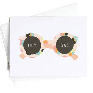 Hey Bae Greeting Card