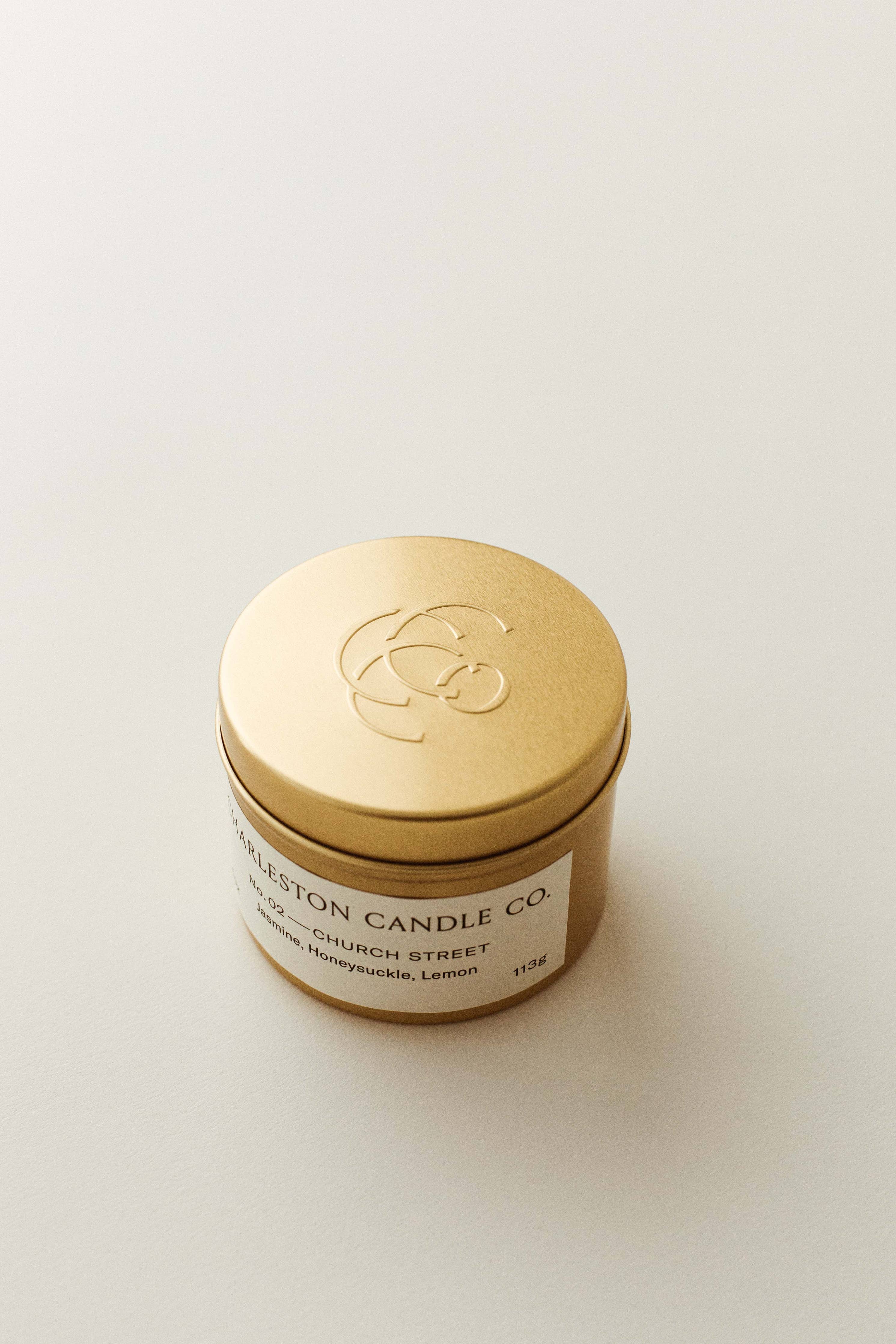 4 oz. Travel Tin Soy Candle: Edisto Breeze