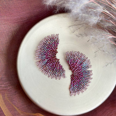 Ginkgo Leaf Stud Earrings