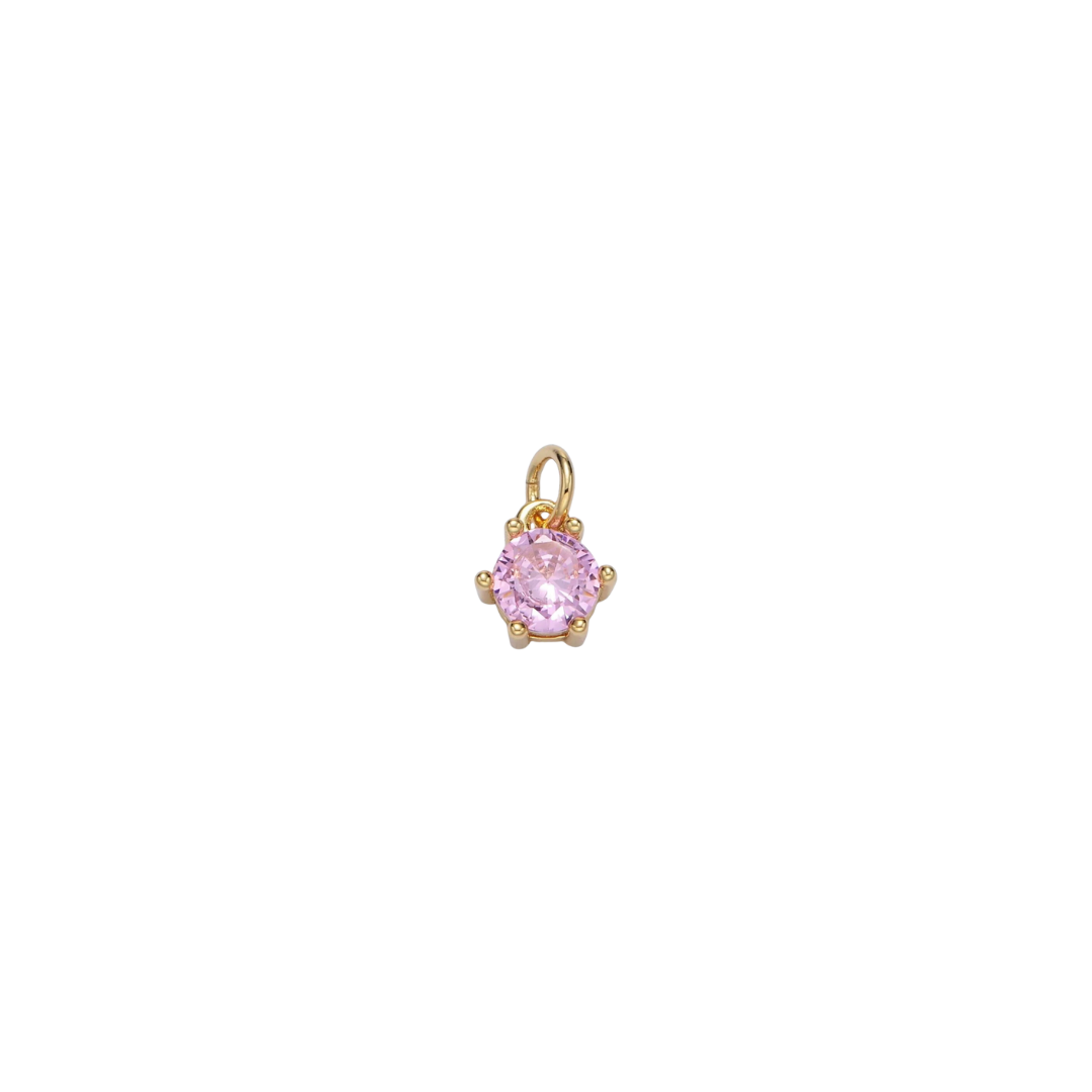 Gem Birthstone Charm Collection