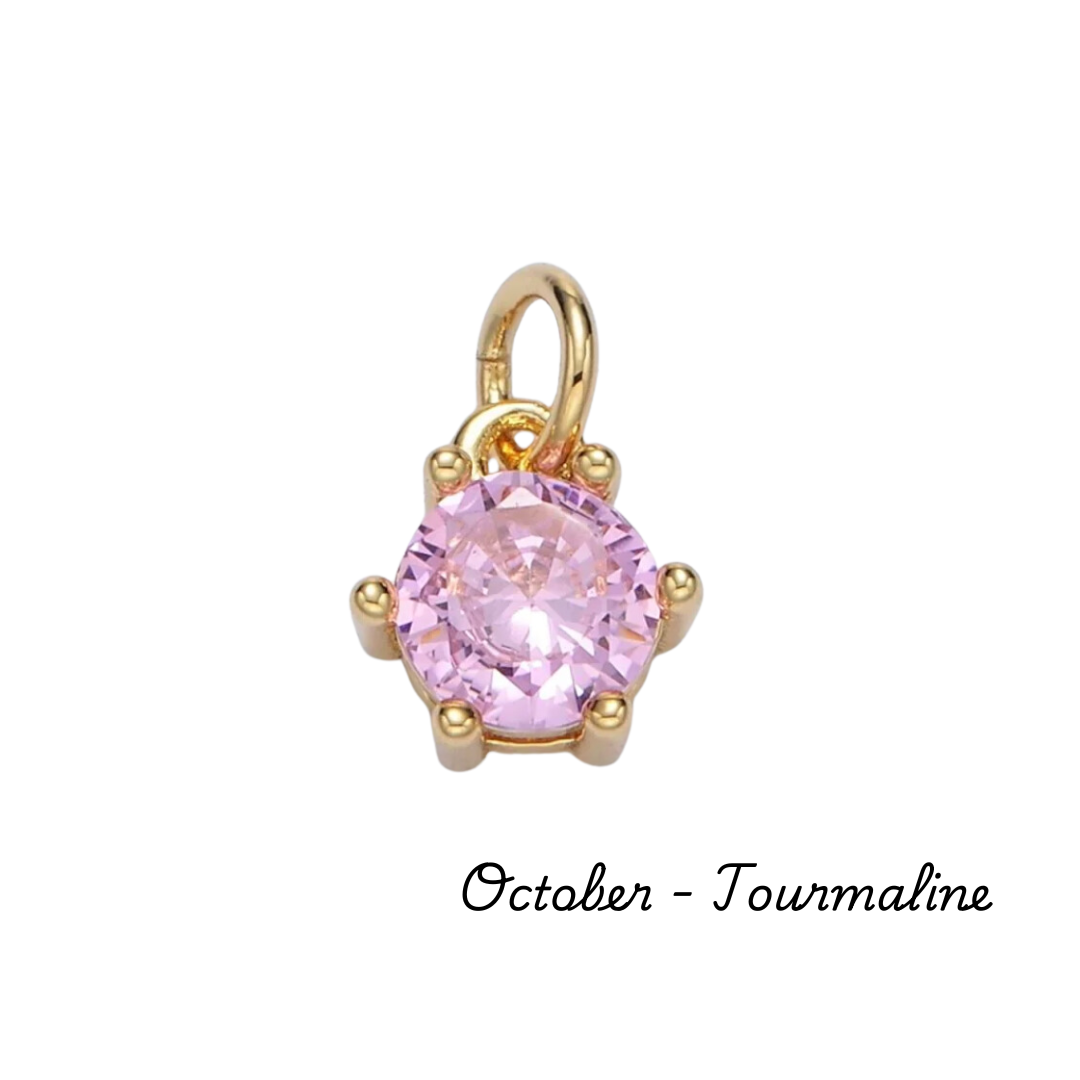Gem Birthstone Charm Collection