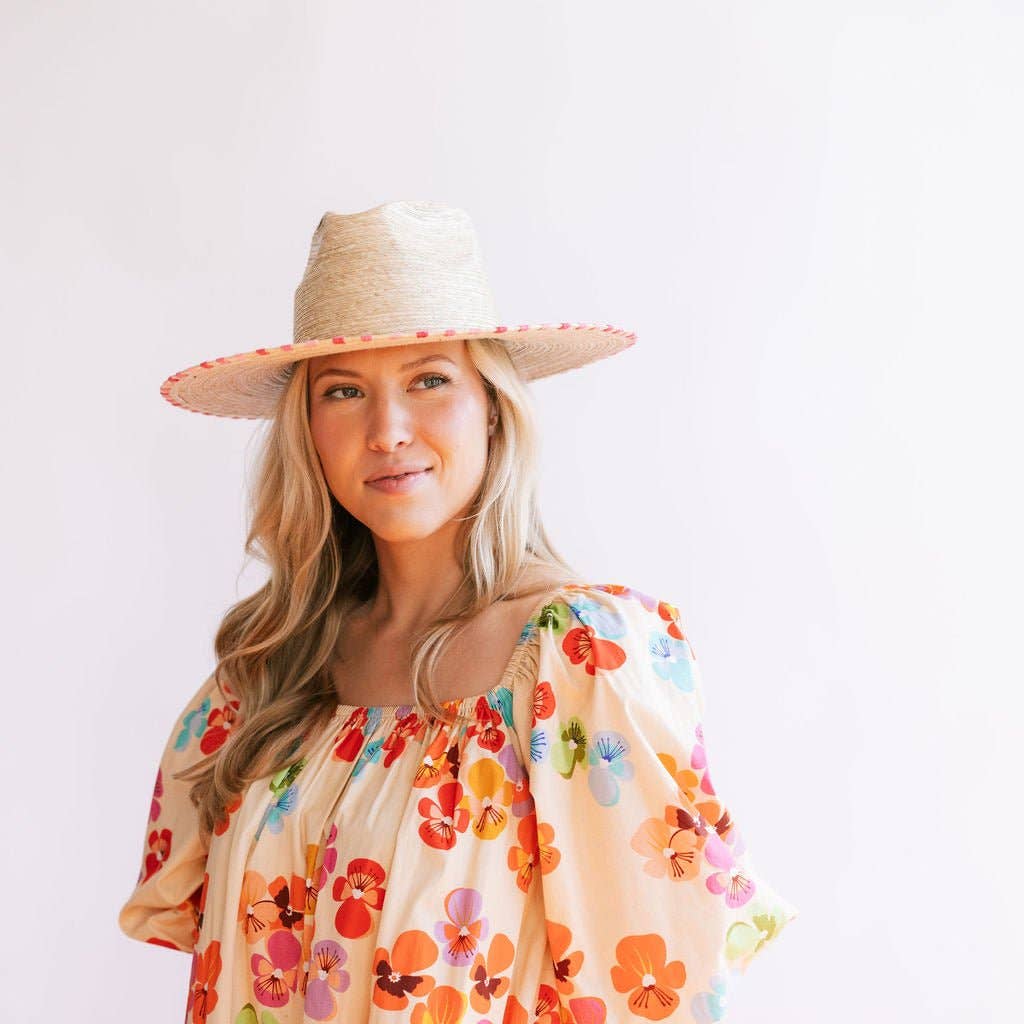 Adelina Palm  Hat || Sunshine Tienda