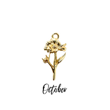 Birth Month Flower Charm Collection