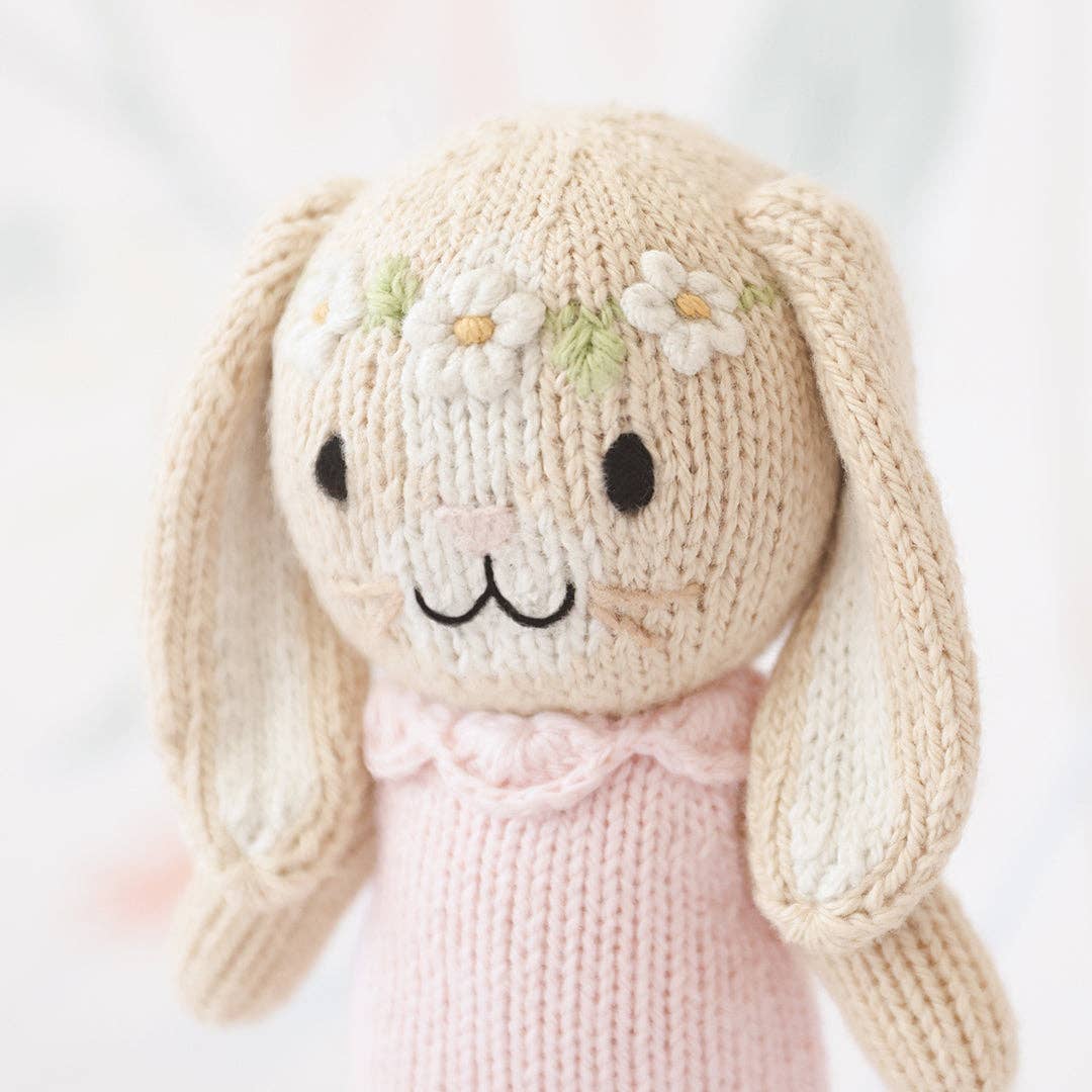 Tiny Hannah the bunny (blush) | cuddle + kind