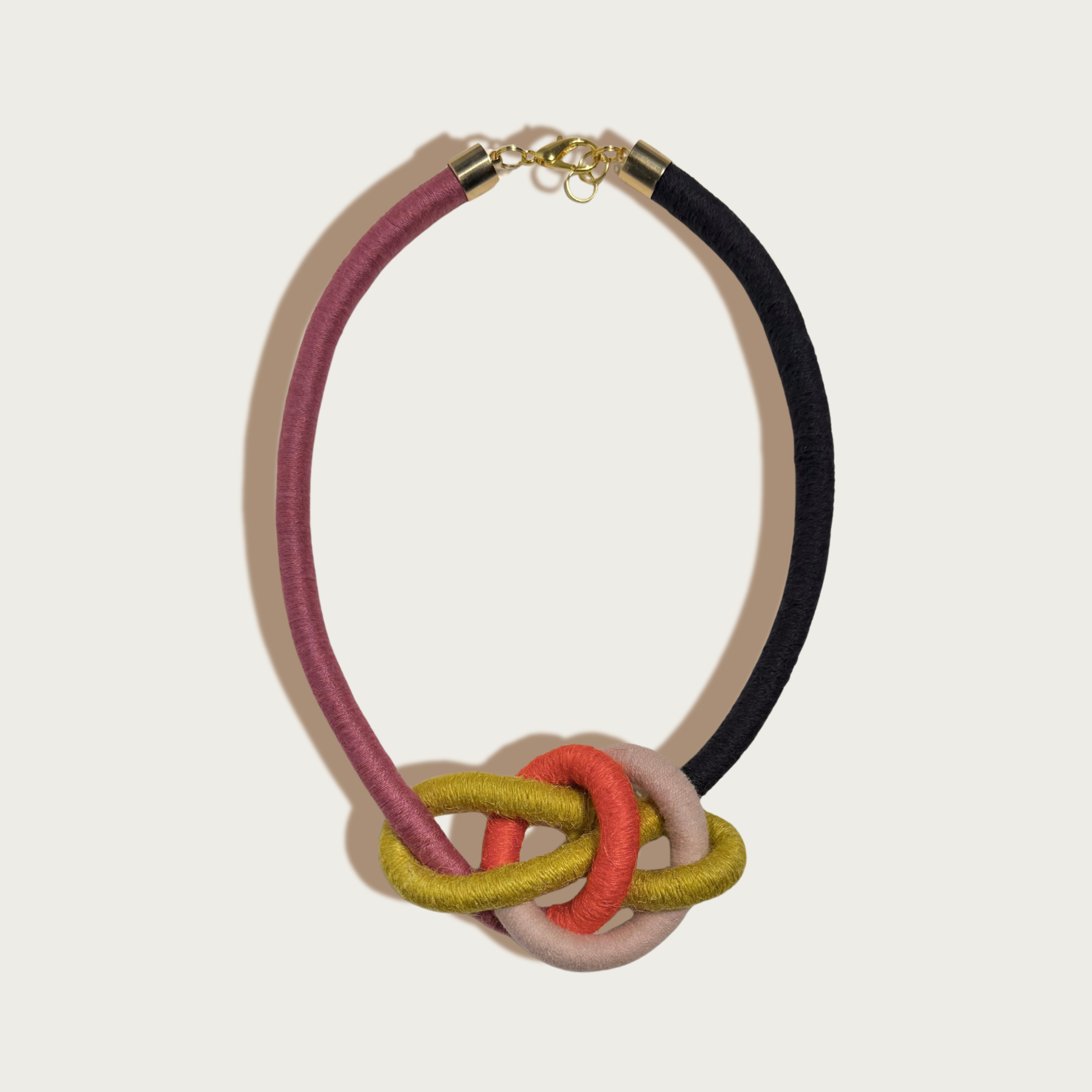 Water Bowline Multi-Color Necklace