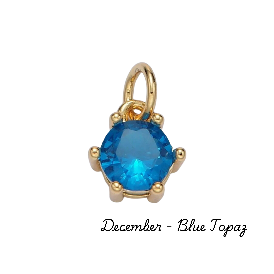 Gem Birthstone Charm Collection