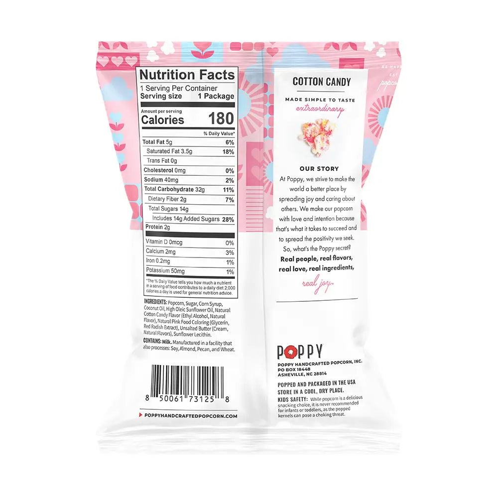 Cotton Candy Snack Bag