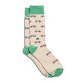 Support Youth Sports Socks - Beige Bicycles