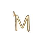Large Letter with Diamond Accent