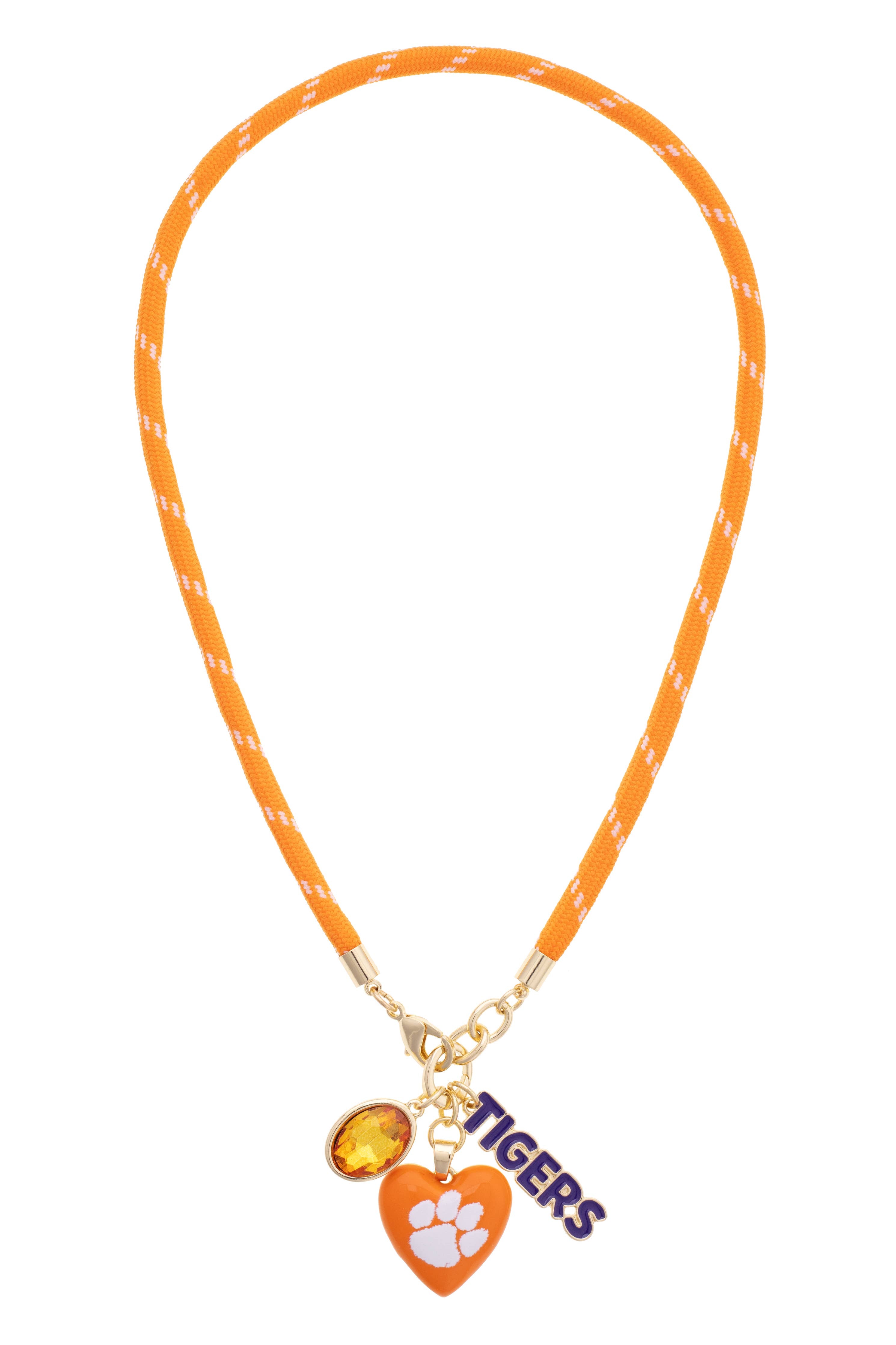 Clemson Paracord Necklace