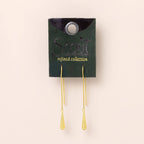 Teardrop Threader - Gold Vermeil