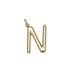 Large Letter with Diamond Accent