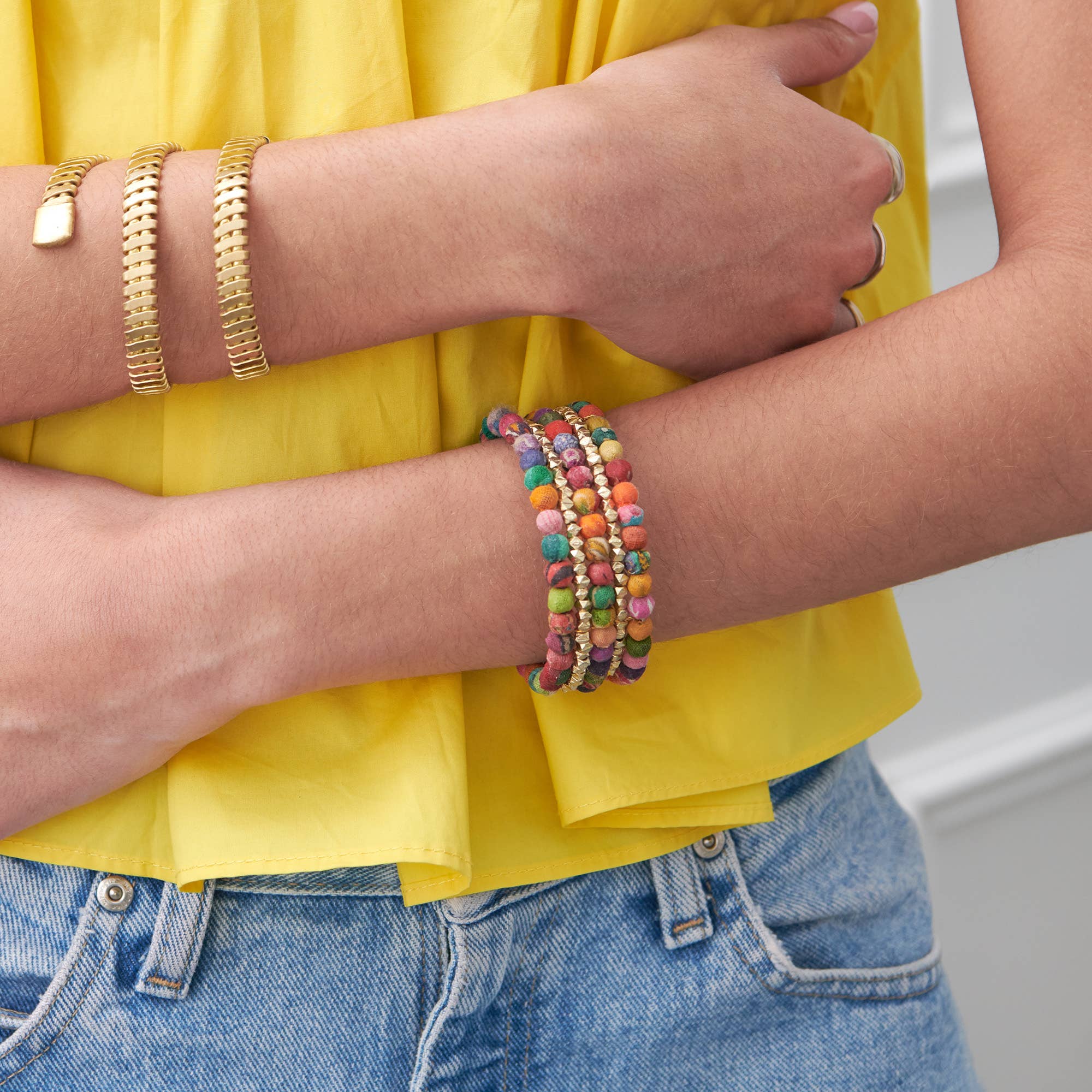 Kantha Kirra Cuff
