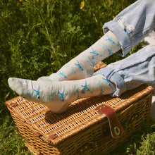 Socks that Protect Pollinators (Beige Hummingbirds)