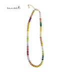 Knotted Gemstone Necklaces