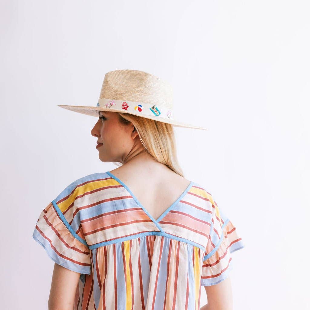 Sandbar Palm Hat|| Sunshine Tienda