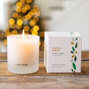 Three Trees Soy Candle