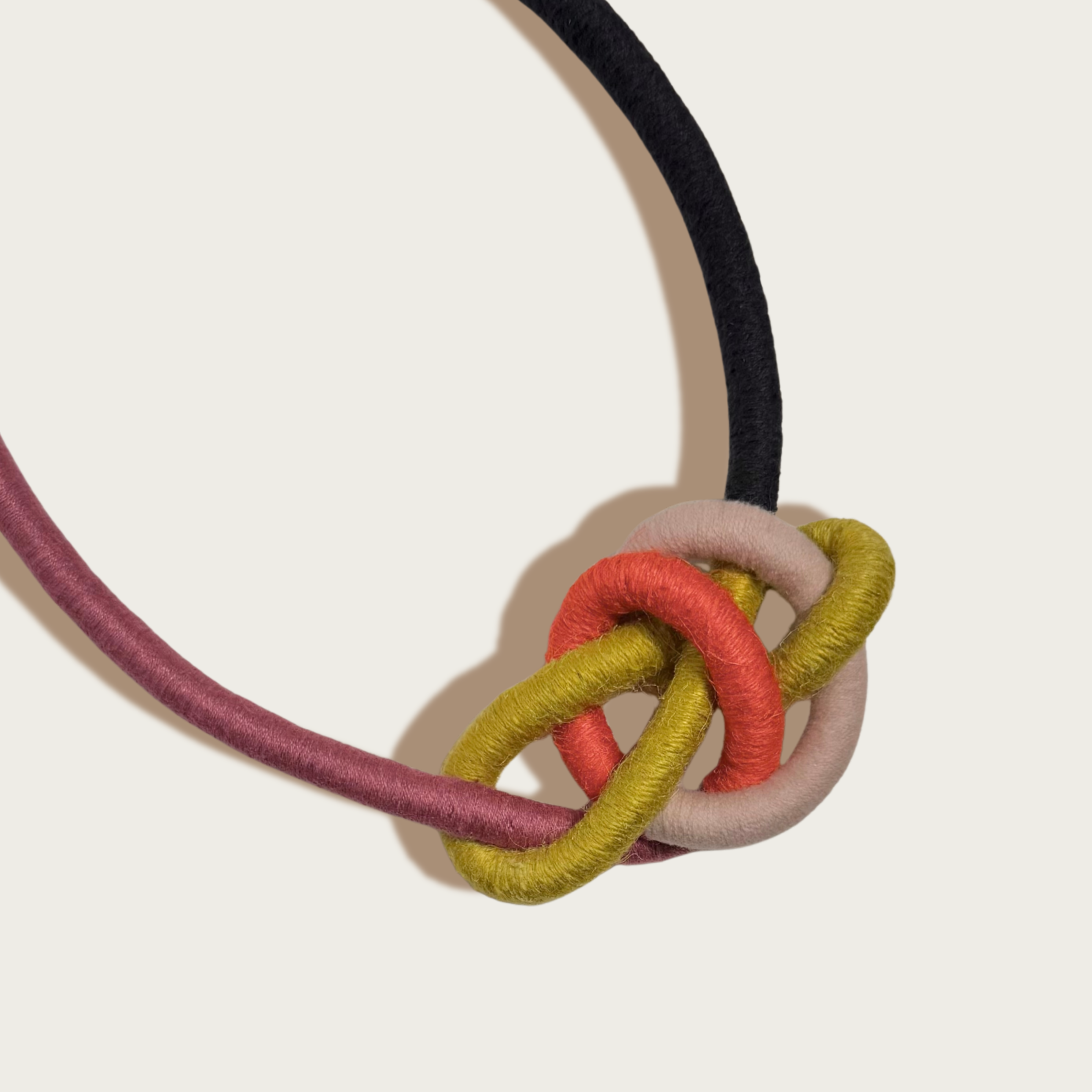Water Bowline Multi-Color Necklace