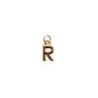 Gold Letter Charm Collection