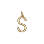 Large Letter with Diamond Accent