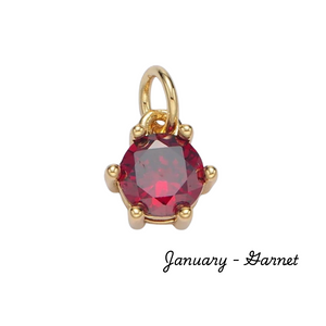 Gem Birthstone Charm Collection