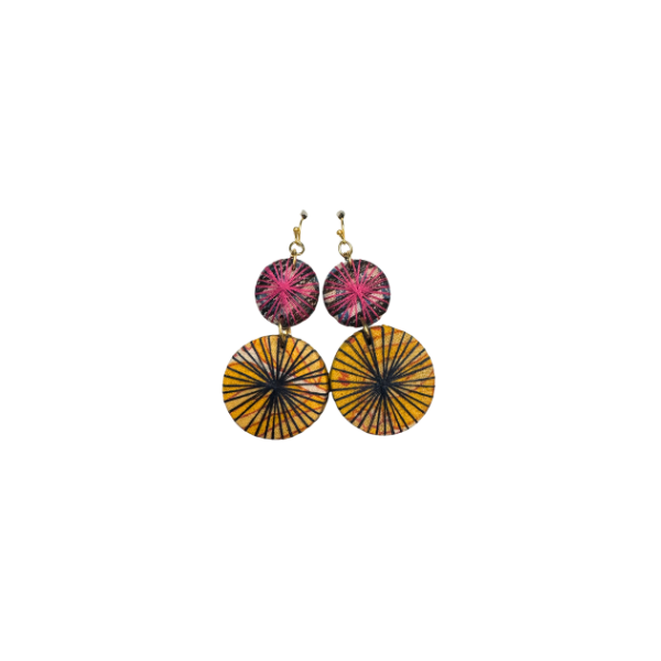 Kantha Threadburst Earrings