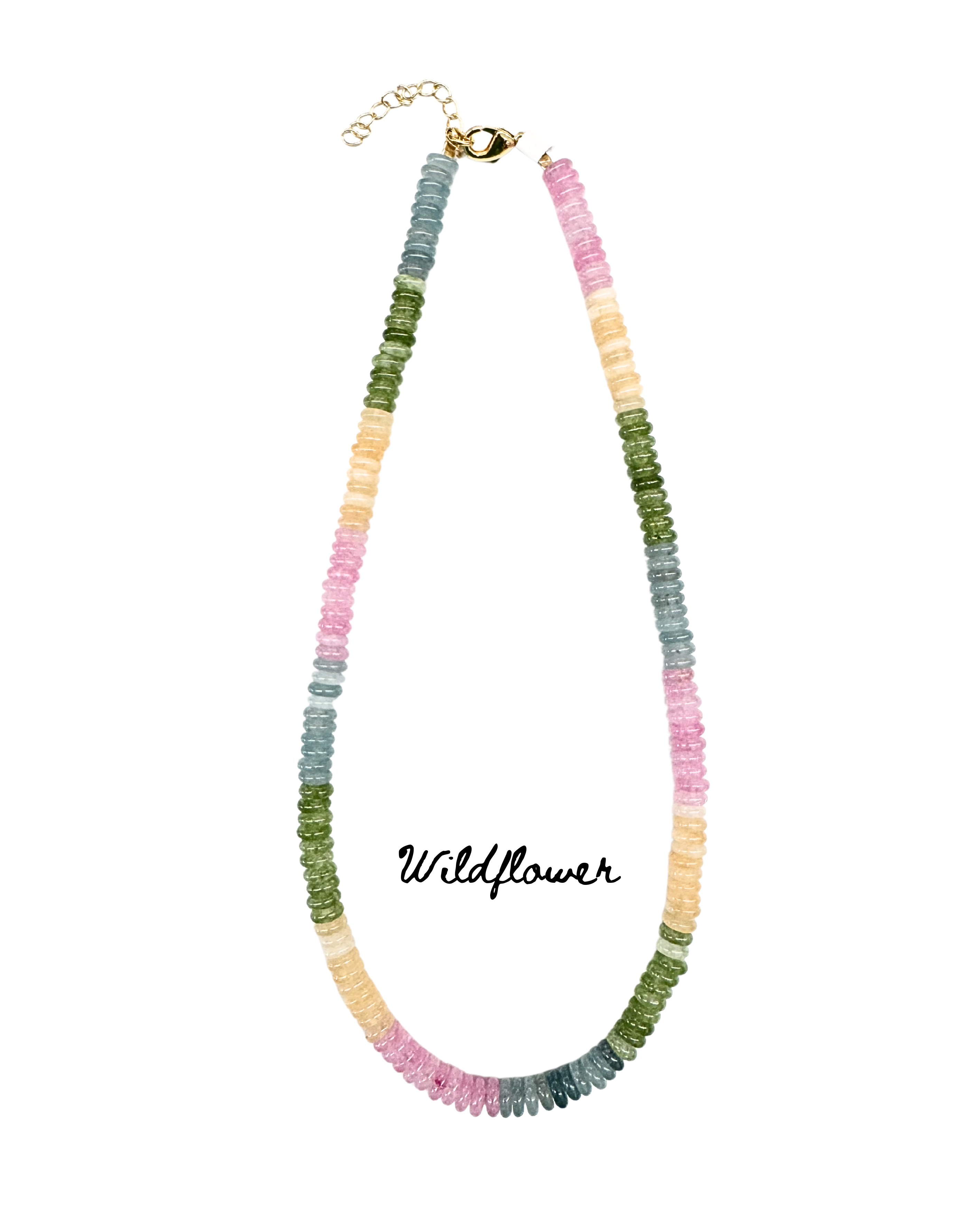 Disc Beaded Necklaces